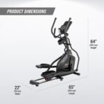 Sole Fitness E20 Front-Drive Elliptical Machine – 18" Stride, 20 Resistance Levels, 300 lbs Capacity - Image 8
