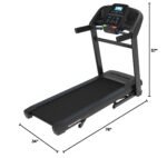 Horizon Fitness T202 Folding Treadmill 12 MPH 12% Incline Bluetooth 325lbs Capacity 60" Deck - Image 8