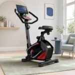 HARISON Upright Exercise Bike, 14-Level Magnetic Resistance, 350lb Capacity, Quiet Stationary Bike for Home