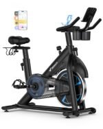 MERACH S36 Exercise Bike, Infinite Magnetic Resistance, Bluetooth App, 330lbs Capacity