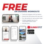 Sunny Health & Fitness Smart Recumbent Cross Trainer SF-RBE420035 for Seniors & Low-Impact Exercise - Image 2