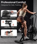 Eryntix Dual Resistance Air Bike with Magnetic Control & APP Connection for HIIT Home Gym Training - Image 7