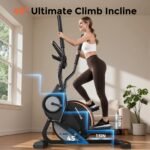YOSUDA Elliptical Machine with 45° Incline, 3-in-1 Stepper & Climber, Compact Design, 300 lbs Capacity - Image 4