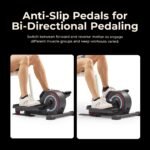 Sunny Health & Fitness Smart Motorized Under Desk Elliptical – 18 Speeds, Remote Control, Bluetooth SunnyFit App - Image 5
