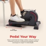 Sunny Health & Fitness Smart Motorized Under Desk Elliptical – 18 Speeds, Remote Control, Bluetooth SunnyFit App - Image 3