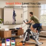 YOSUDA Magnetic Exercise Bike, Quiet Stationary Bike with App, Memory Foam Seat, 350 lb Capacity, Indoor Cycling - Image 5