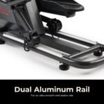 Sunny Health & Fitness Upright Magnetic Elliptical Machine – 16 Resistance Levels, SunnyFit App, Pulse Sensor - Image 4