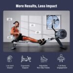 MAJOR FITNESS Drone R1 Indoor Rowing Machine, 10-Level Air Resistance, 330LB Capacity, Foldable Rower - Image 5
