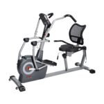 Sunny Health & Fitness Smart Magnetic Recumbent Cross-Trainer – 12 Resistance Levels, SunnyFit App, Full Body Workout - Image 7
