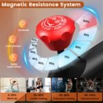 LFEYYD 400LB Magnetic Stationary Bike with Zwift & Kinomap App Connection, Ultra-Stable Heavy Duty Frame - Image 5