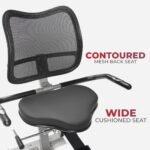 Sunny Health & Fitness Smart Magnetic Recumbent Cross-Trainer – 12 Resistance Levels, SunnyFit App, Full Body Workout - Image 5