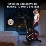 HARISON Upright Exercise Bike, 14-Level Magnetic Resistance, 350lb Capacity, Quiet Stationary Bike for Home - Image 6