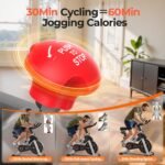 YOSUDA Magnetic Exercise Bike, Quiet Stationary Bike with App, Memory Foam Seat, 350 lb Capacity, Indoor Cycling - Image 6