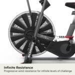 Schwinn Fitness AD7 Airdyne Bike – Air Resistance Exercise Bike with Multi-Display Console - Image 5