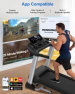 HUAGEED Heavy Duty Treadmill for Home, 400LBS Capacity, 3.5HP Motor, 18% Auto Incline, 12 MPH Speed - Image 6
