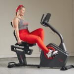 Sunny Health & Fitness Smart Programmable Recumbent Bike SF-RB4850SMART with Electro-Magnetic Resistance - Image 11