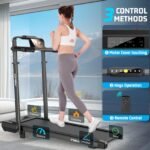 FUNMILY Walking Pad Treadmill with Removable Desk, 15% Incline, Foldable Handle Bar, 400lb Capacity - Under Desk - Image 5