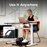 Sunny Health & Fitness Smart Motorized Under Desk Elliptical – 18 Speeds, Remote Control, Bluetooth SunnyFit App - Image 4