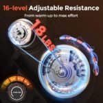 YOSUDA Elliptical Machine with 45° Incline, 3-in-1 Stepper & Climber, Compact Design, 300 lbs Capacity - Image 5