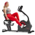 Sunny Health & Fitness Smart Programmable Recumbent Bike SF-RB4850SMART with Electro-Magnetic Resistance