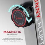 Sunny Health & Fitness Smart Elliptical – 15.8" Stride, 12-Level Magnetic Resistance, Bluetooth App Connected - Image 3
